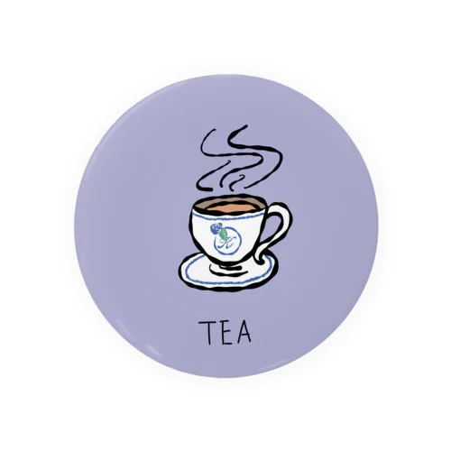 TEA Tin Badge