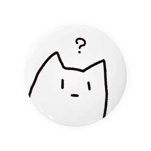 なんもわからんねこ Tin Badge