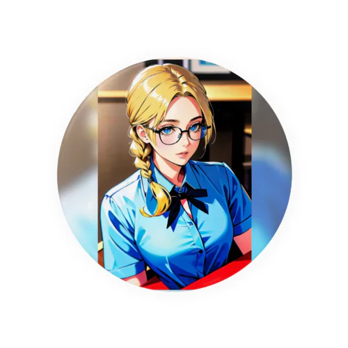 少女K Tin Badge