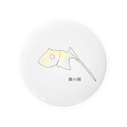 幸運のたいのたい Tin Badge