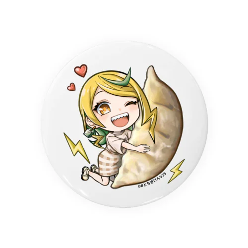 つづみん餃子ギュッとしてシリーズ Tin Badge