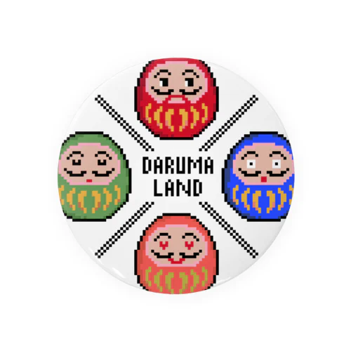 イロイロDaruma 缶バッジ