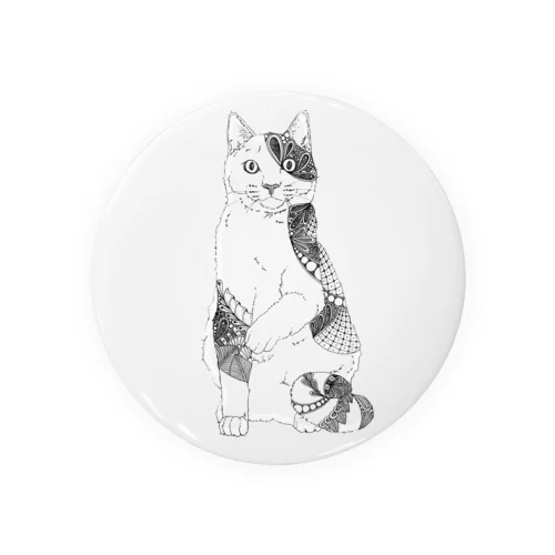 三毛猫 Tin Badge