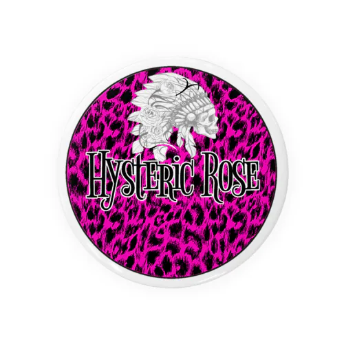 Hysteric roseバンドグッズ ピンク Tin Badge