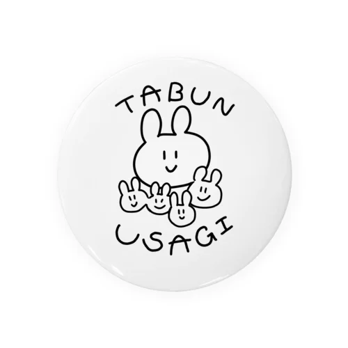 TABUN USAGI Tin Badge