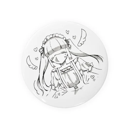 かわいいてんしめいどちゃん Tin Badge