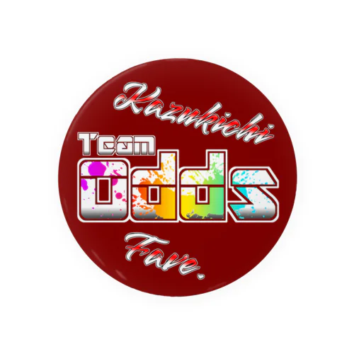 TeamOdds かずきち推し 缶バッジ