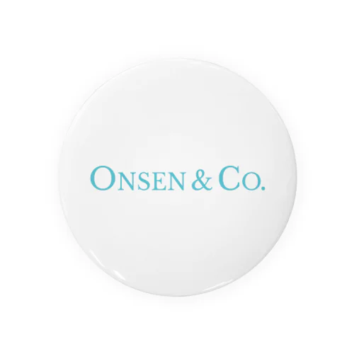 ONSEN＆CO. Tin Badge