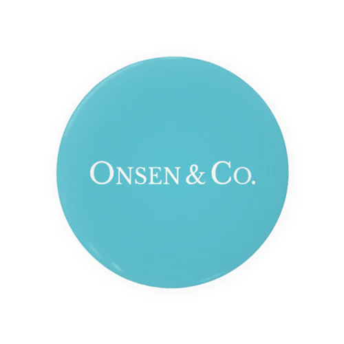 ONSEN＆CO. Tin Badge