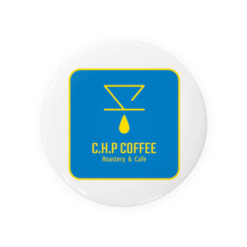 『C.H.P COFFEE』ロゴ_02 Tin Badge