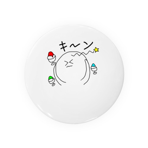 かき氷 Tin Badge
