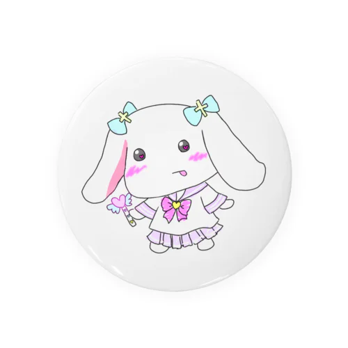 魔法うさたん Tin Badge