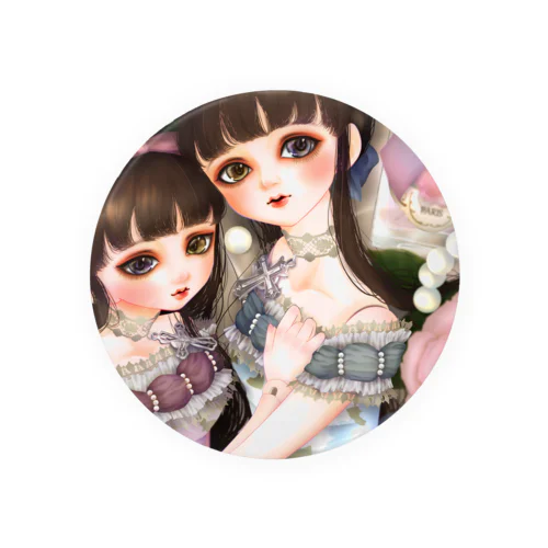 dolls-001 Tin Badge