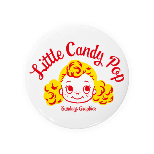 Little Candy Popちゃん！ Tin Badge