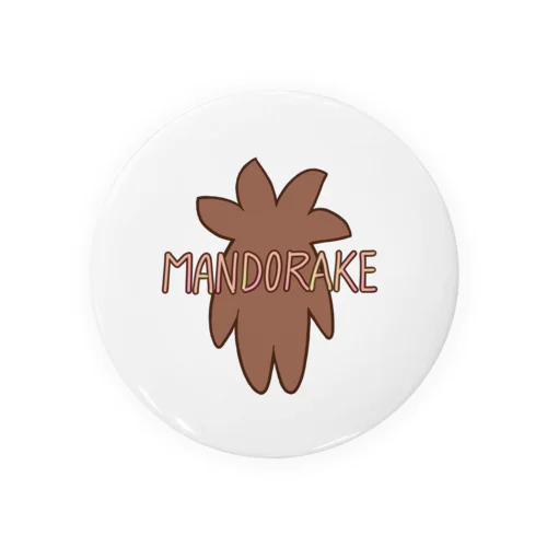 MANDORAKE Tin Badge