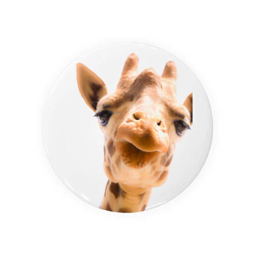 Giraffe Tin Badge