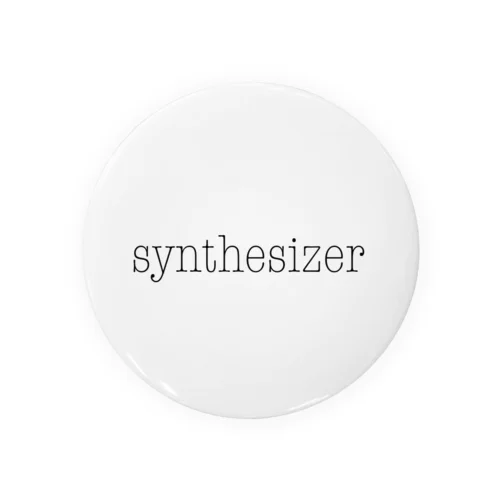 synthesizer Tin Badge