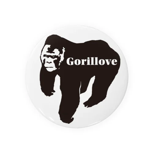 Gorillove Tin Badge