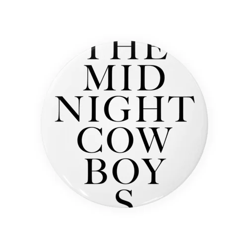 THE MIDNIGHT COWBOYS Tin Badge