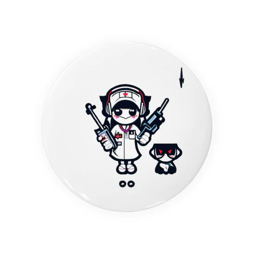 CuteCombat_nurse(ナース)_ver.002 Tin Badge