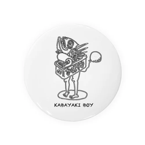 KABAYAKI BOY Tin Badge