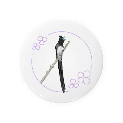 サンコウチョウくん Tin Badge