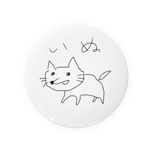 かわいいいぬ Tin Badge