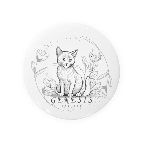 genesis_cat Tin Badge