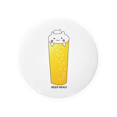 BEER NEKO 缶バッジ