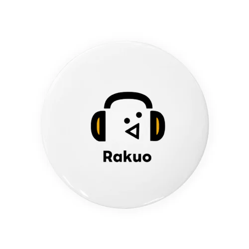 Rakuo(ヘッドホンver) Tin Badge
