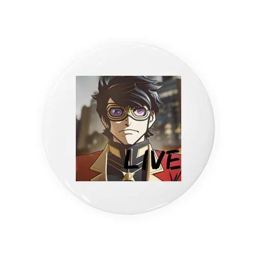 ヒーローLIVE Tin Badge