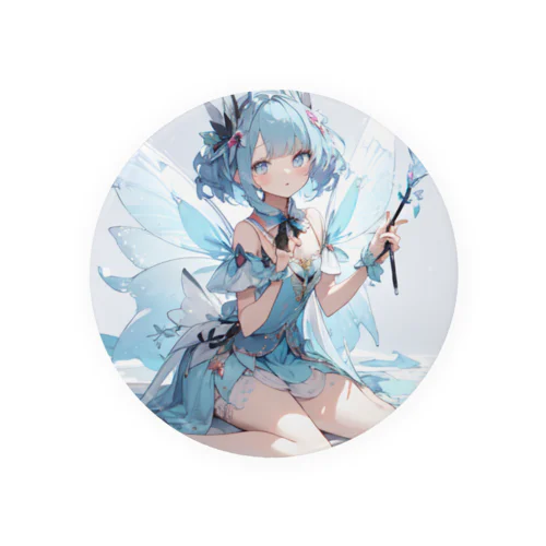 氷の妖精 Tin Badge