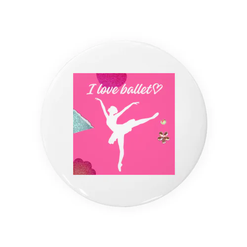 I love balletグッズ🩰 Tin Badge