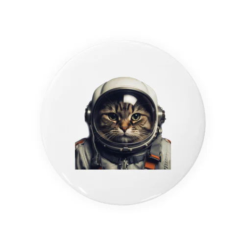 🚀 宇宙猫スペーススーツグッズ 🚀 Tin Badge