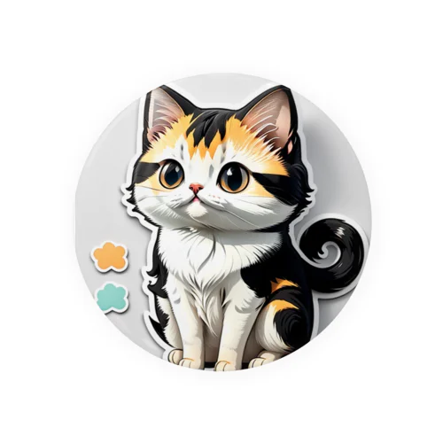 猫 Tin Badge