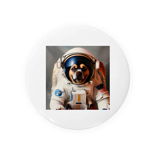 宇宙飛行士犬だワン！！ Tin Badge