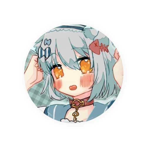 しろねちゃん Tin Badge