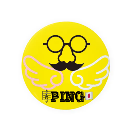 PINGロゴ🩷 Tin Badge