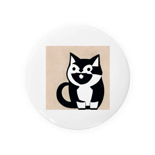 見つめる猫ちゃん Tin Badge