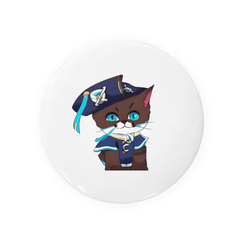 海賊うみ猫ちゃん Tin Badge