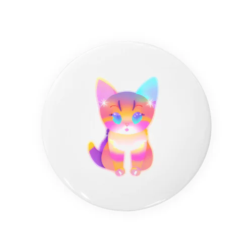 夢の中の猫ちゃん Tin Badge