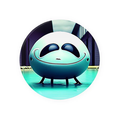 宇宙人シリーズ Tin Badge