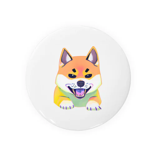 かっこいい柴犬くん Tin Badge