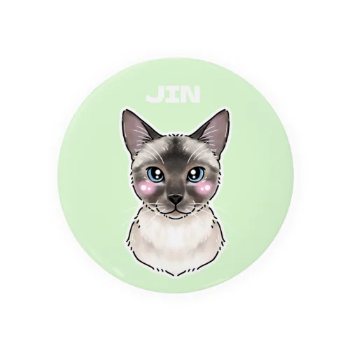 じん Tin Badge