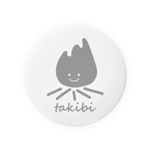 takibi（たき火） Tin Badge