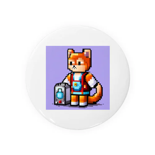 時間旅行猫 Tin Badge