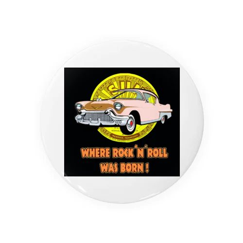 50’ｓ Ｒｏｃｋ＆Ｒｏｌｌ Tin Badge