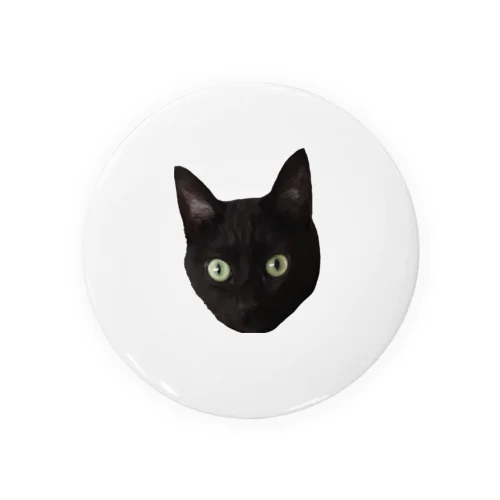 ねこぶくろ くろ2 Tin Badge