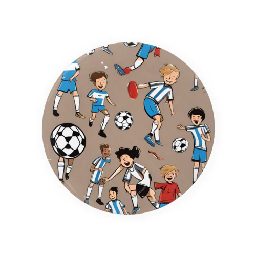 サッカー小僧 Tin Badge