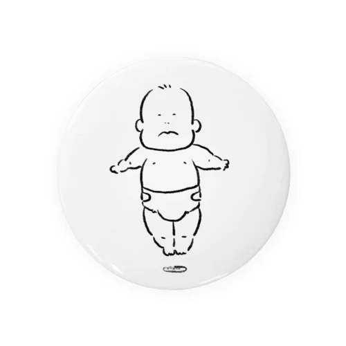 浮遊する赤ちゃん（3ヶ月） Tin Badge
